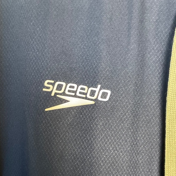 Speedo Unisex Navy Hooded Fleece Lined Swim/Rain Parka Jacket Size Small Adult - Picture 5 of 11